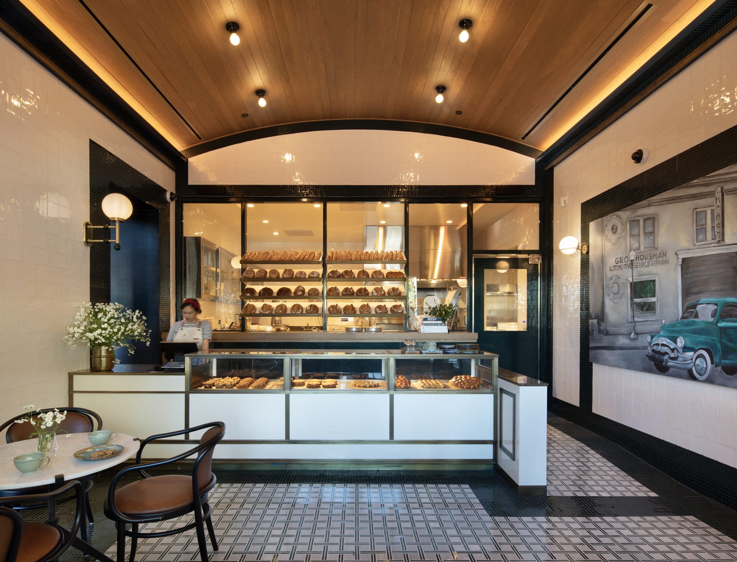 Fresh pastries and baked goods from the Twelvemonth bakehouse