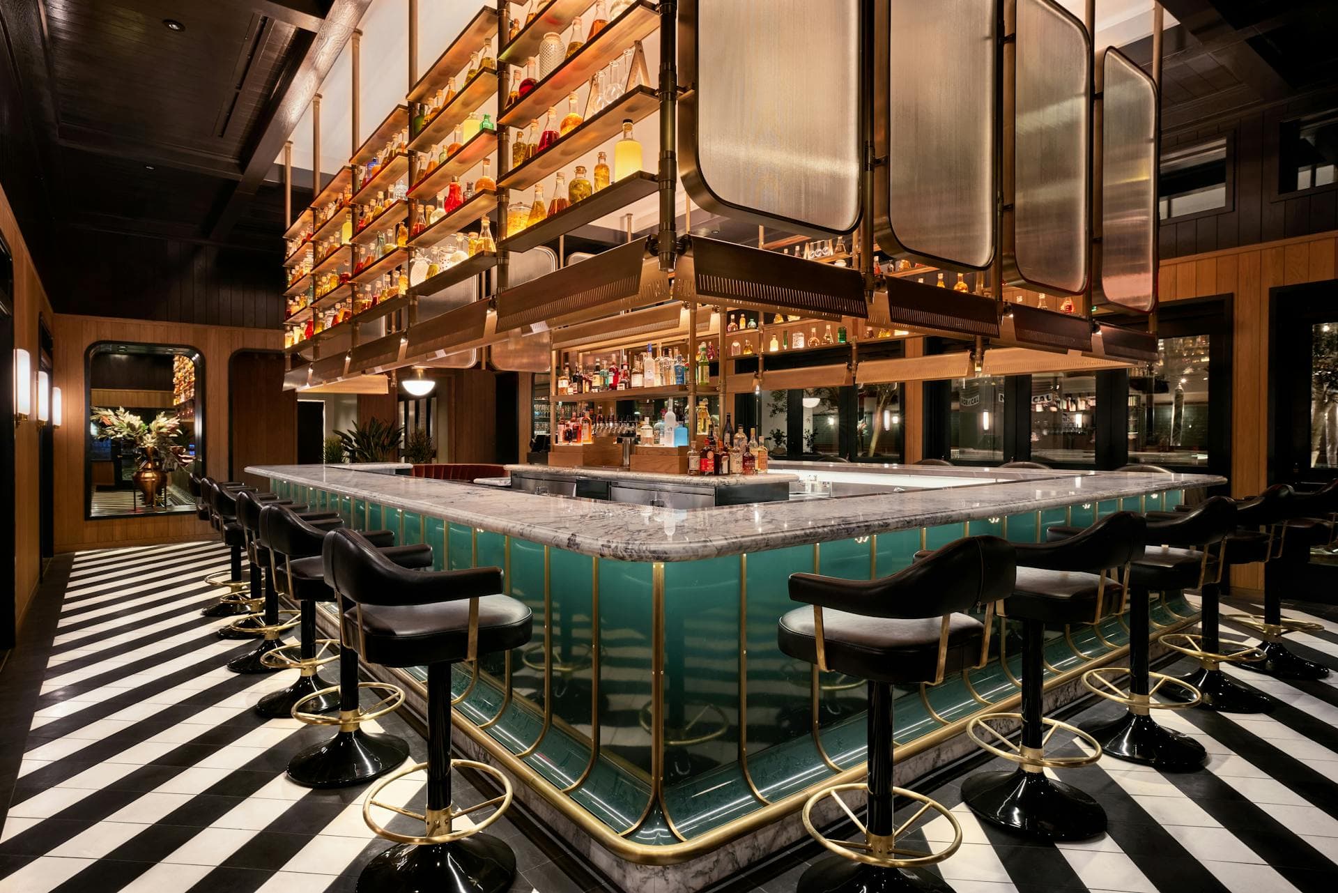 Cocktails at the Twelvemonth bar
